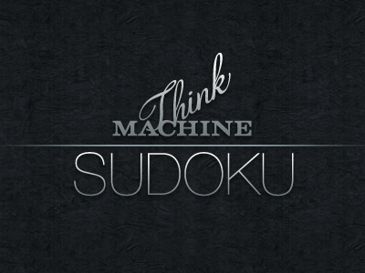 Sudoku Title Screen