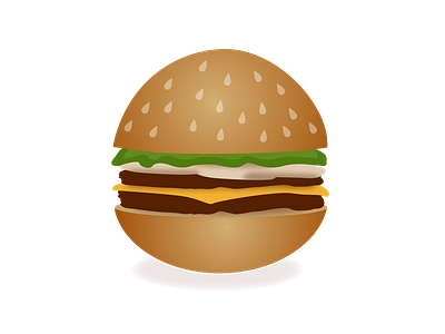 Vector Burger design illustration ilustartionvectorcar ilustration ui user interface vecktorilsutartionuidesign vector