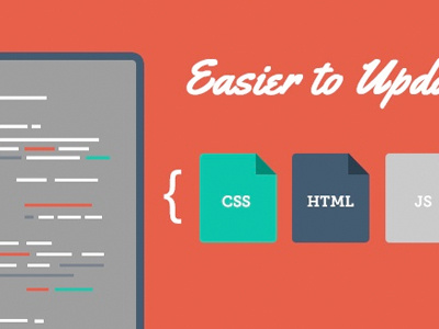 Landing Page blog post css flat design html js landing pages