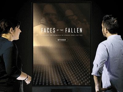 Faces of the Fallen Interactive Memorial