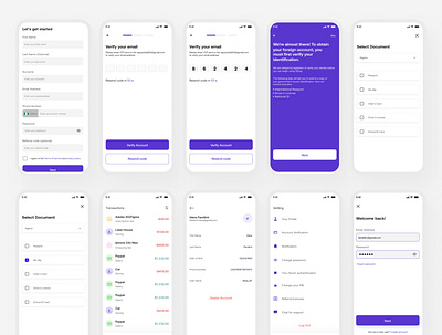 QTpay Finance App finance fintech productdesign ui uiux