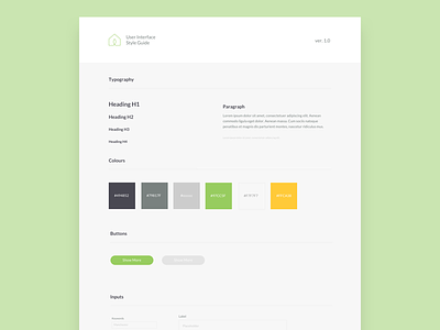 Style guide branding color design elements flow guide guidelines style typography ui user