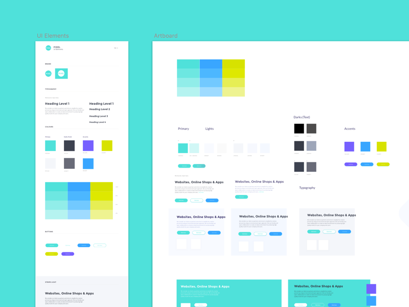 Setting up new project by Adam Koniuszewski for Pixel on Dribbble