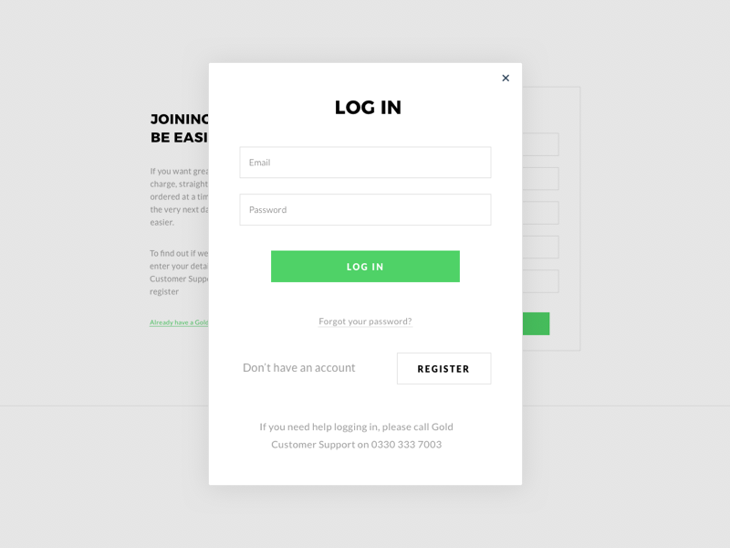 Login by Adam Koniuszewski for Pixel on Dribbble