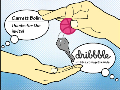 Dribbble Debut comic debut