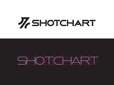Shotchart Logo branding identity logo typography