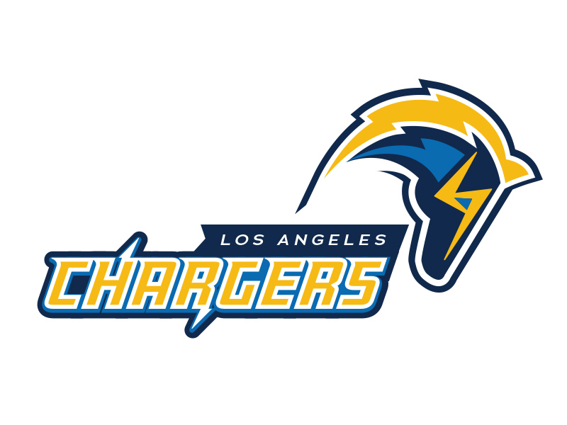 Download NFL LA Chargers Logo v2 by Martin Merida on Dribbble