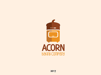 ACORN BAKING branding design logo vector