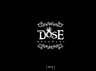 DOSE branding design logo minimal vector