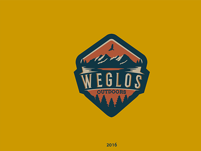 WEGLOS branding design logo vector