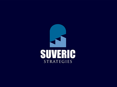 suveric branding design flat logo minimal vector