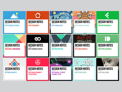 New Design Notes cover art template