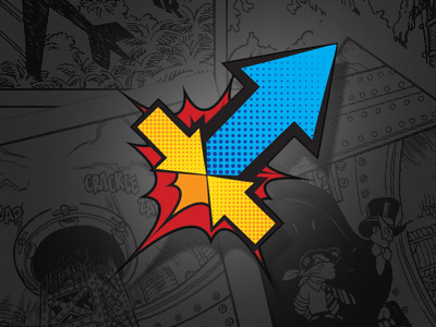 Startup Bash Logo comics illustrator logo start ups