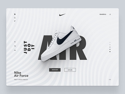 Nike Airforce designs, themes, templates and downloadable graphic elements  on Dribbble