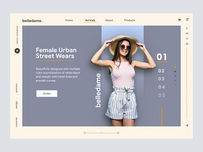 Belledame brand brand design brand identity clothes clotheswebsesign clothing clothingbrand designispiration ecommerce femaleclothingbrand feminine clothing feminist girlsclothing graphicdesign graphicwebdesign shopify store ui storefront webdesign womanclothing