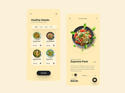 Food Mobile App Design app interface minimal mobile mobile app mobile apps mobile ui mobileapp mobileappdesign ui ui design uiux uiux design ux