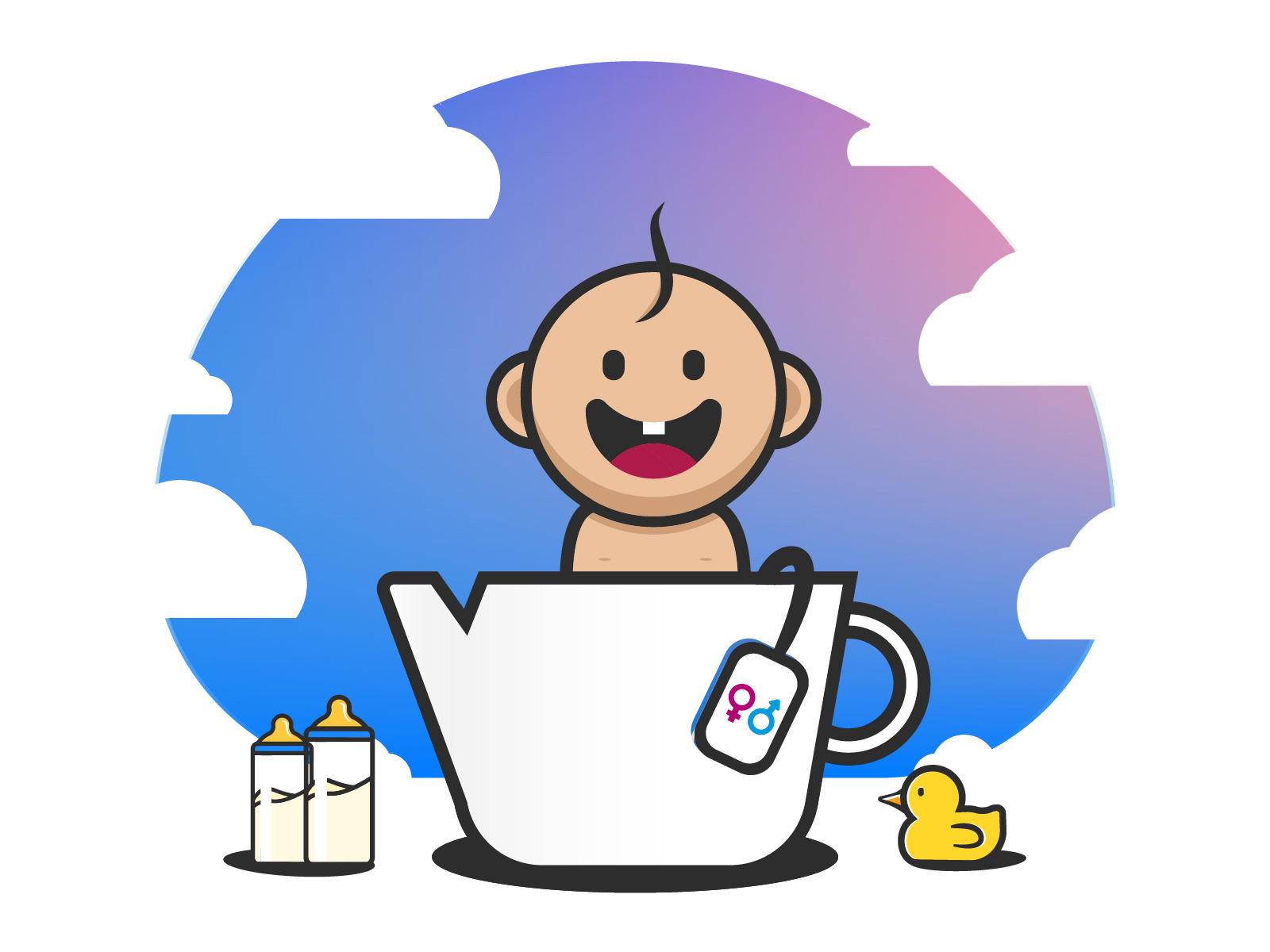TEA BABY by Arthur Cabral on Dribbble