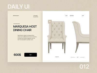 E-Commerce Shop (Single Item) dailyui001 design ui ux