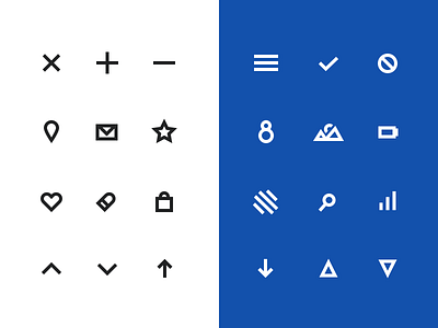 Simple icons icons iconset outline
