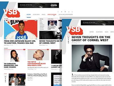VSB 2.0 art direction branding responsive ui ux web web design website wordpress