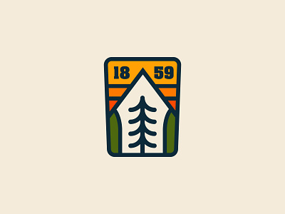 OREGON badge design illustration nature oregon outdoor