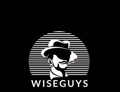 wiseguys logo concept gangster logo logoconcept logodesign mafia