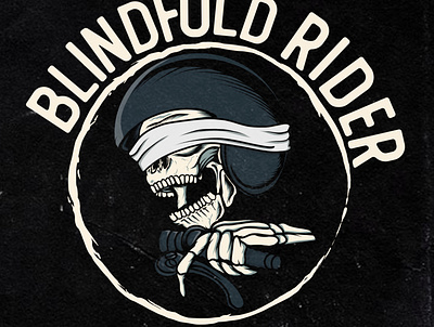 Blind fold apparel artwork branding illustration tshirtdesign