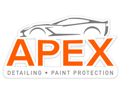 Apex Auto Detailing redesign auto logo orange