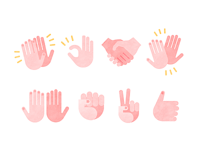 Hand icon hand icon illustration vector art