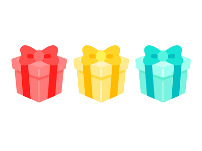 Gift Box gift box icon illustration vector art