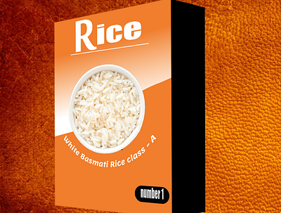 rice box design design illustration illustrator market mokup photoshop rice