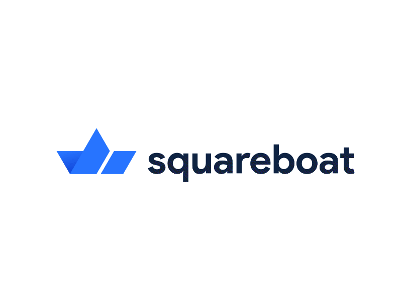 Brand Identity - Squareboat animation blue bold colors brand branding colorscheme combination creative cutting edge idea inspiration logo logoanimation new identity rebranding sign symbol typography variants visual identity