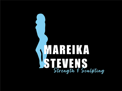 Female Personal Training Logo branding design gym logo logo personal training typography