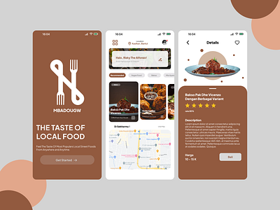 MBADOG - Online Food Ordering App app branding design graphic design illustration logo typography ui ux vector