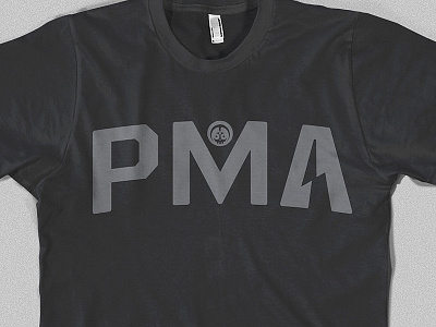 PMA apparel branding pma type