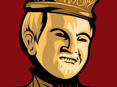 Joffrey comedy editorial funny or die game of thrones illustration piggyback the occasional vector