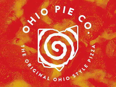Ohio Pie Co. branding food ohio ohio state pizza swirl