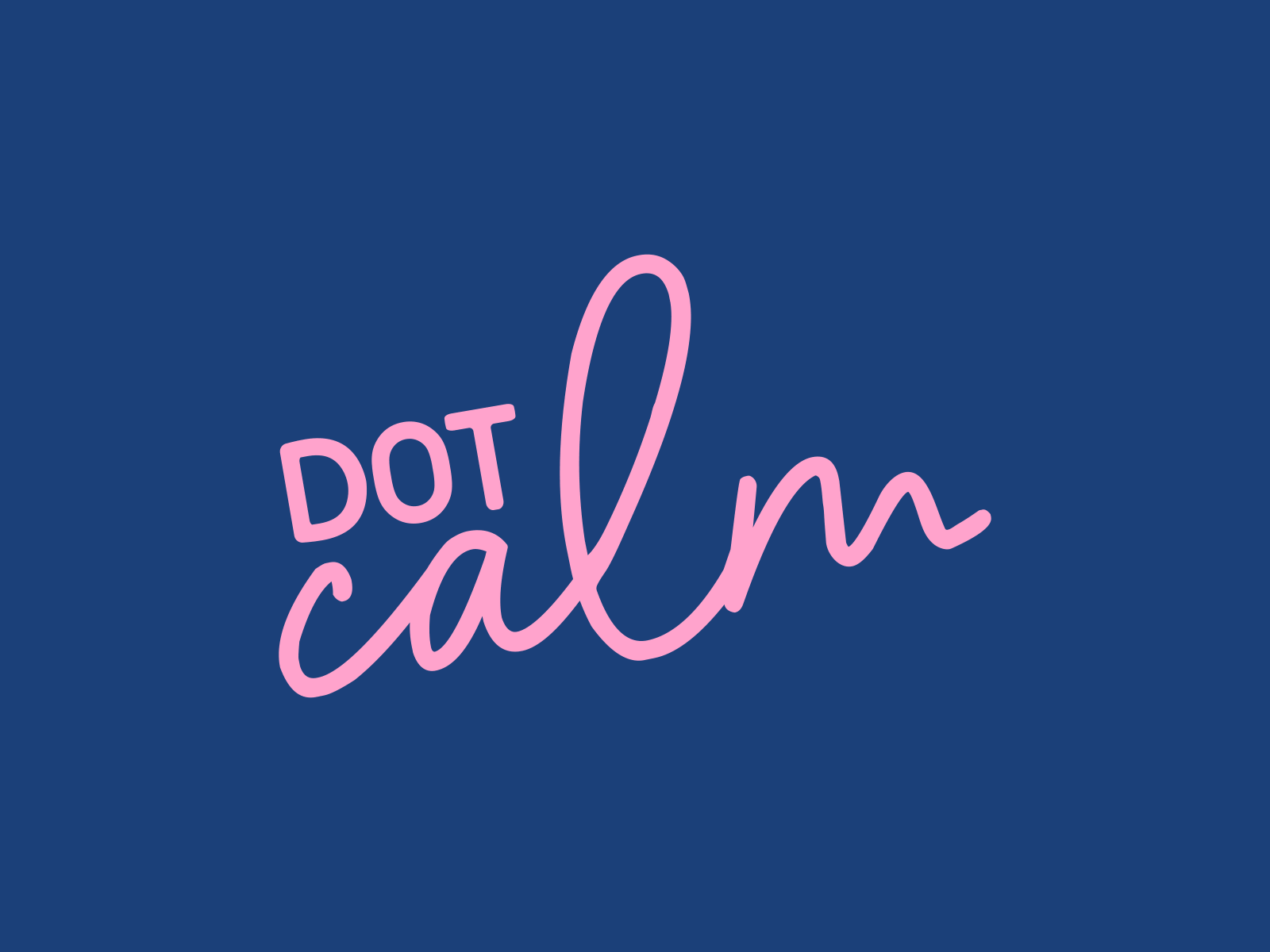 Dot Calm Skincare I Branding animation branding graphic design logo