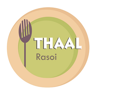 Logo thaal rasoi logorestaurantfoodbasicuiux
