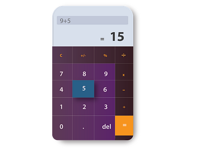 calculator redesign adobe illustratorpeace app branding calculator calculator ui dailui daily ui dailyui004 design illustration logodesignfreelancer logorestaurantfoodbasicuiux payment vector