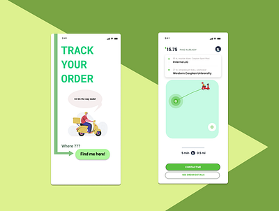 020 daily ui track your order 020 020dailyui 20 daily ui location tracker maps track