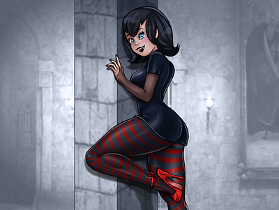 Mavis / fanarts art char cine design drawing fanarts illustration