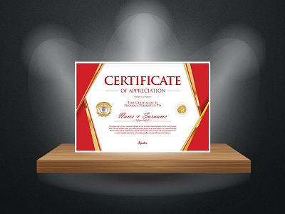 Certificate design