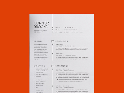 Resume design