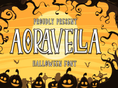 Aoravella Font playful