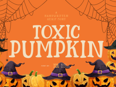 Toxic Pumpkin Font playful