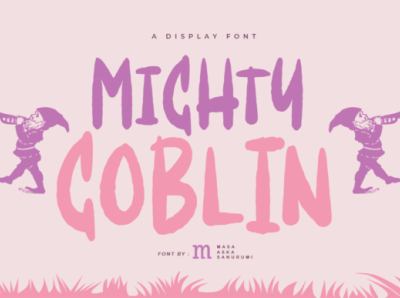 Mighty Goblin Font playful