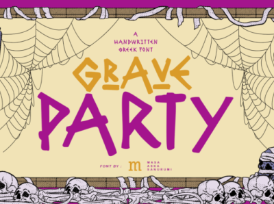 Grave Party Font playful