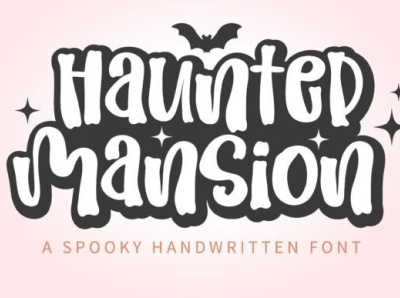 Haunted Mansion Font