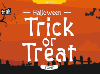 Trick or Treat Font playful